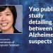 Yao publishes study detailing link between Alzheimer’s suspects