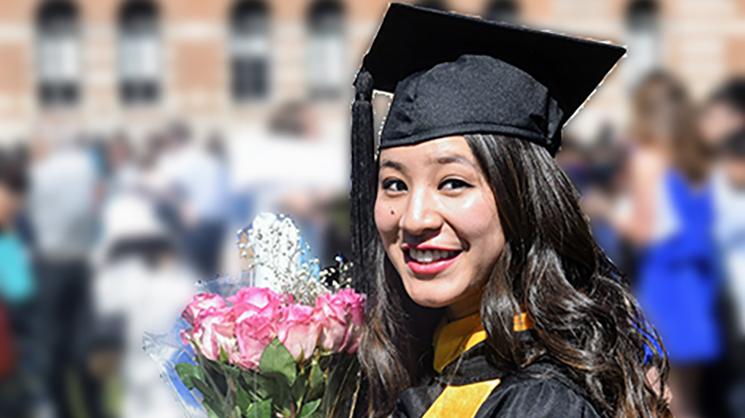 CS graduating senior Lauren Khoo