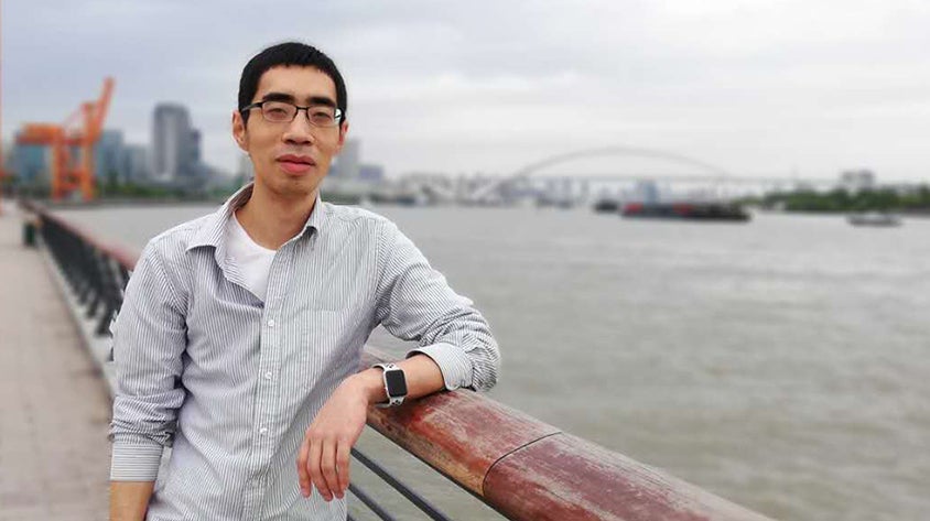  Shanghai entrepreneur Nick Zhu is a Rice University Computer Science alumnus.