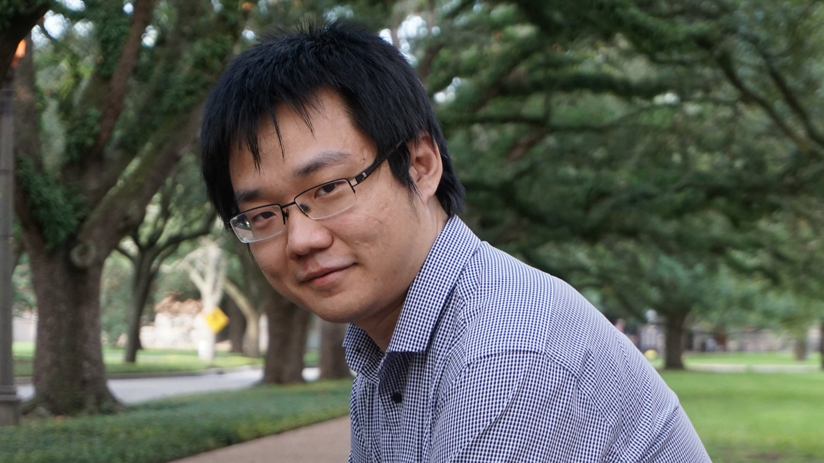 Rice CS Ph.D. candidate Chen Dun matriculated in 2019.