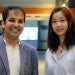 Anshumali Shrivastava and Beidi Chen (Photo by D. Soward/Rice University)